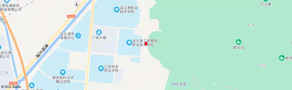 连云港工贸学校东门_公交站地图_连云港公交_妙搜公交查询2025