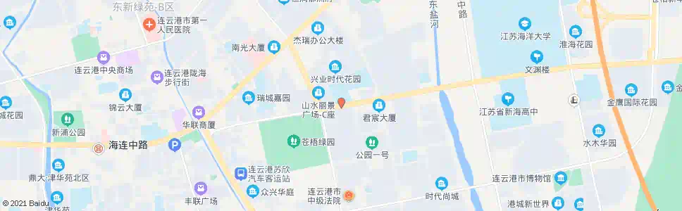 连云港苍梧小区_公交站地图_连云港公交_妙搜公交查询2025
