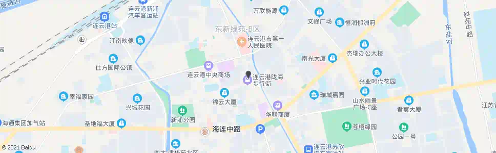连云港步行东街_公交站地图_连云港公交_妙搜公交查询2025