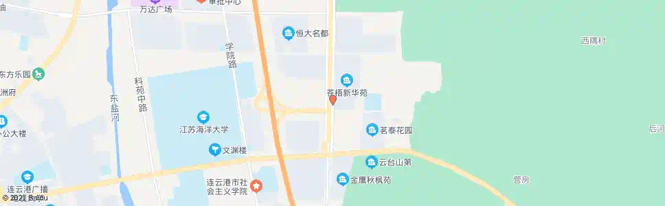 连云港科技馆_公交站地图_连云港公交_妙搜公交查询2025