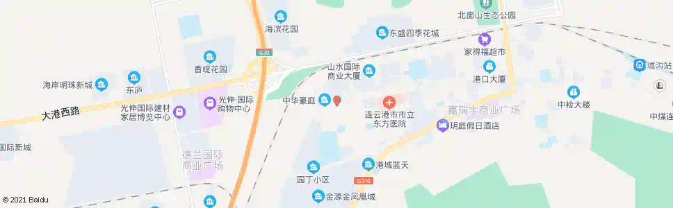 连云港西园小区北门_公交站地图_连云港公交_妙搜公交查询2025