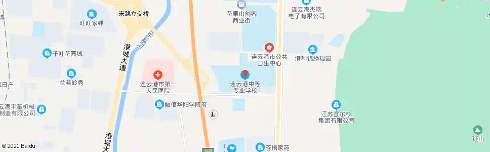 连云港建筑学校_公交站地图_连云港公交_妙搜公交查询2025