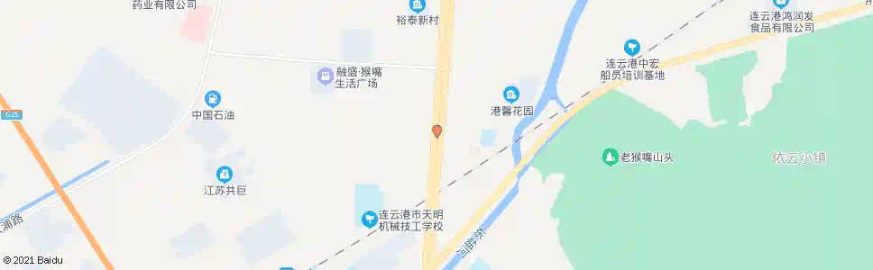 连云港通园路口_公交站地图_连云港公交_妙搜公交查询2025