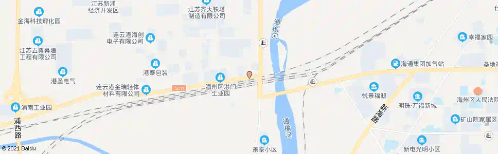 连云港洪门开发区_公交站地图_连云港公交_妙搜公交查询2025