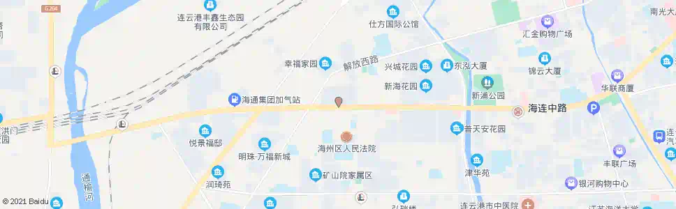 连云港幸福广场_公交站地图_连云港公交_妙搜公交查询2025