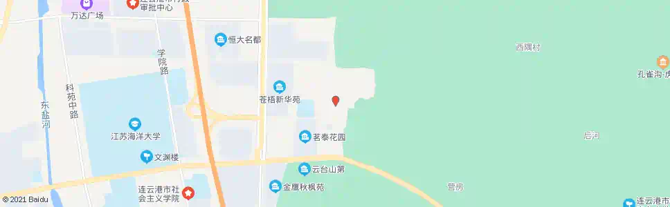 连云港新华唐庄_公交站地图_连云港公交_妙搜公交查询2025