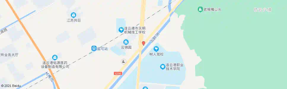 连云港体育中心(BRT)_公交站地图_连云港公交_妙搜公交查询2025