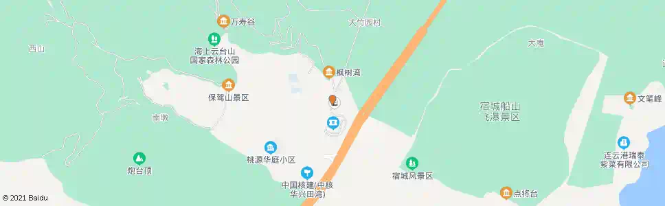连云港海上云台山_公交站地图_连云港公交_妙搜公交查询2025