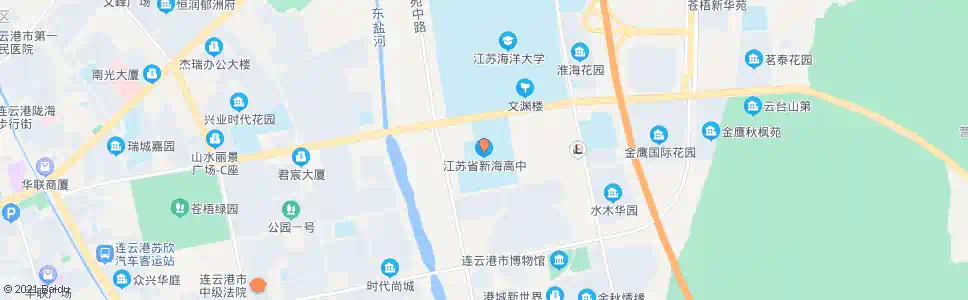 连云港新海高级中学_公交站地图_连云港公交_妙搜公交查询2025