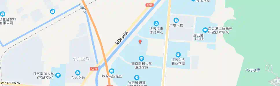 连云港市体校_公交站地图_连云港公交_妙搜公交查询2025