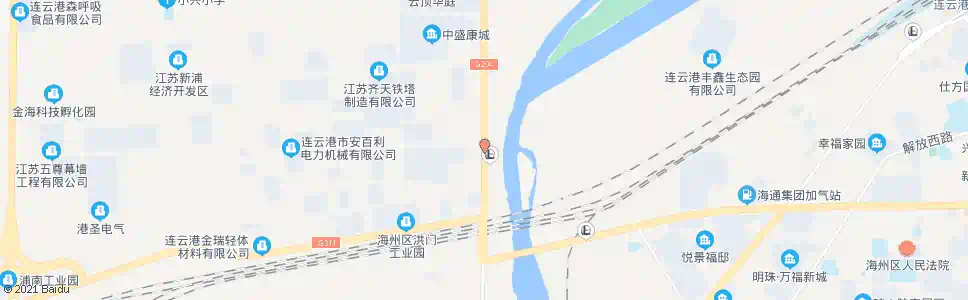 连云港珠江路口_公交站地图_连云港公交_妙搜公交查询2025