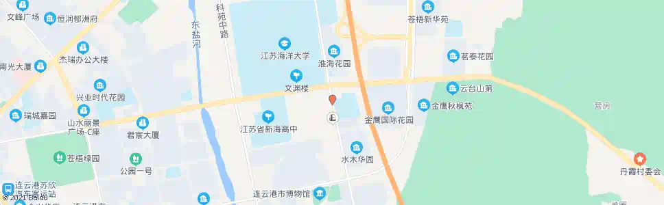 连云港党校(南)_公交站地图_连云港公交_妙搜公交查询2025