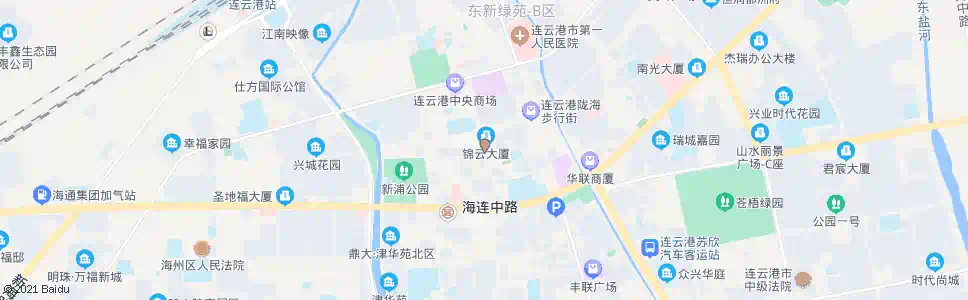 连云港步行中街_公交站地图_连云港公交_妙搜公交查询2025