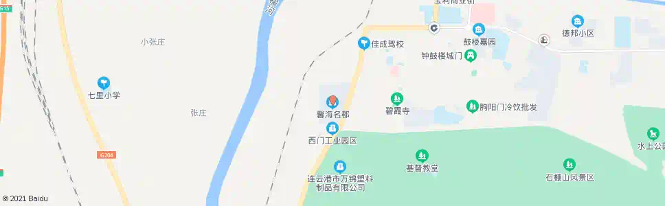 连云港馨海名郡_公交站地图_连云港公交_妙搜公交查询2025