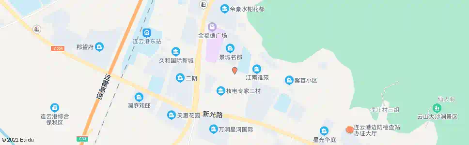 连云港五羊路(BRT)_公交站地图_连云港公交_妙搜公交查询2025