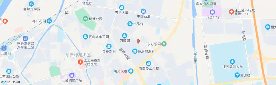 连云港天晴制药厂_公交站地图_连云港公交_妙搜公交查询2025