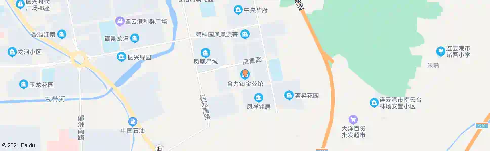连云港合力铂金公馆_公交站地图_连云港公交_妙搜公交查询2025