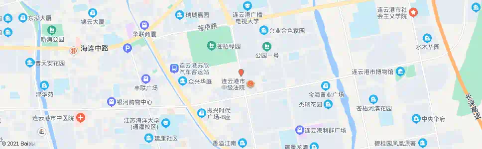 连云港博纳花园_公交站地图_连云港公交_妙搜公交查询2025