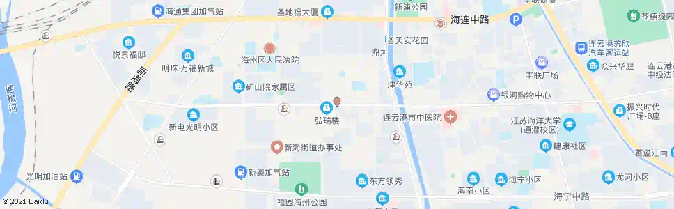 连云港新孔路_公交站地图_连云港公交_妙搜公交查询2025