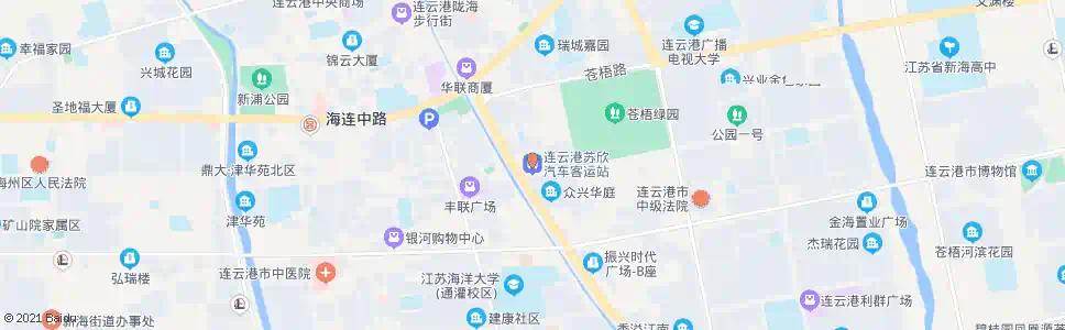 连云港苏欣快客站_公交站地图_连云港公交_妙搜公交查询2025