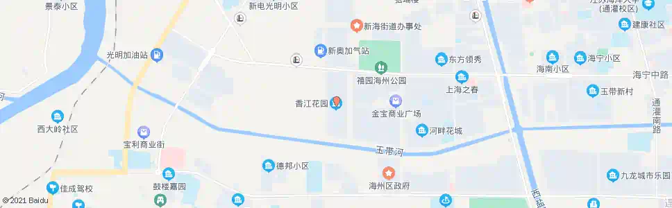 连云港香江花园_公交站地图_连云港公交_妙搜公交查询2025