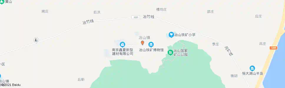 南京冶山农业银行_公交站地图_南京公交_妙搜公交查询2025
