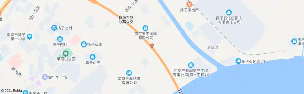 南京湛水路宁洛高速_公交站地图_南京公交_妙搜公交查询2025