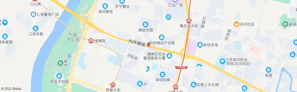 南京桃源居_公交站地图_南京公交_妙搜公交查询2025