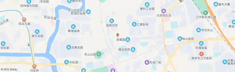 南京芙蓉苑_公交站地图_南京公交_妙搜公交查询2025