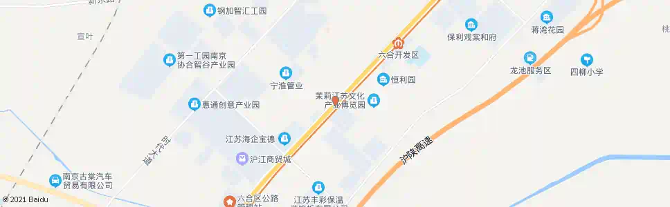 南京画家村_公交站地图_南京公交_妙搜公交查询2025