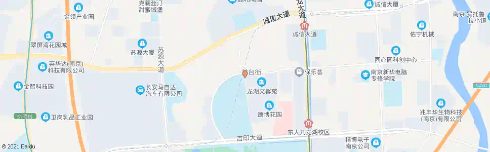南京文心街_公交站地图_南京公交_妙搜公交查询2025