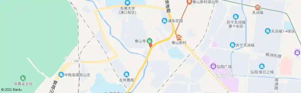 南京善司庙_公交站地图_南京公交_妙搜公交查询2025