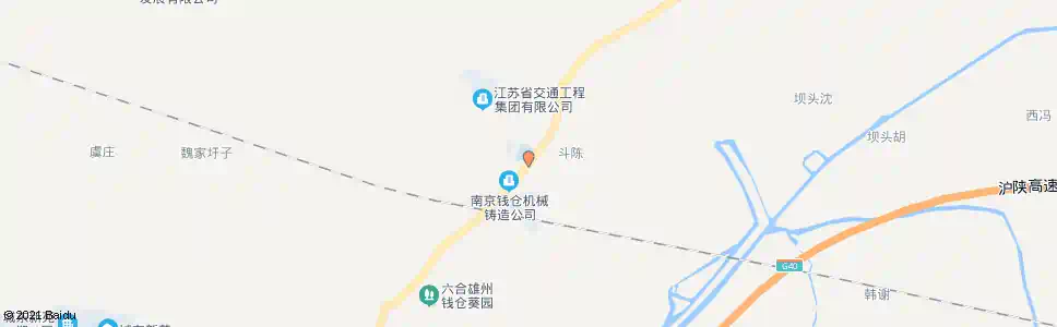 南京钱仓_公交站地图_南京公交_妙搜公交查询2025