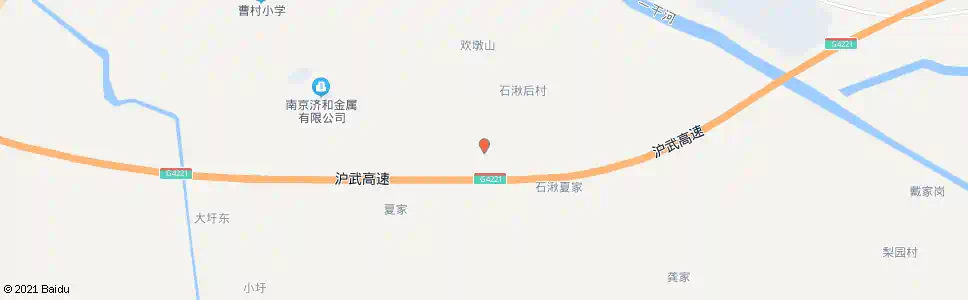 南京夏家_公交站地图_南京公交_妙搜公交查询2025