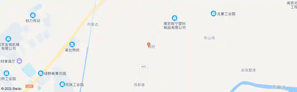 南京邓府村_公交站地图_南京公交_妙搜公交查询2025