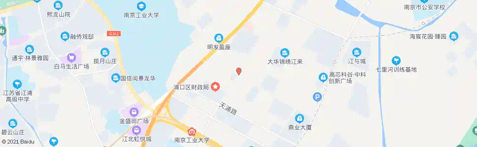 南京新浦路兴隆路_公交站地图_南京公交_妙搜公交查询2025
