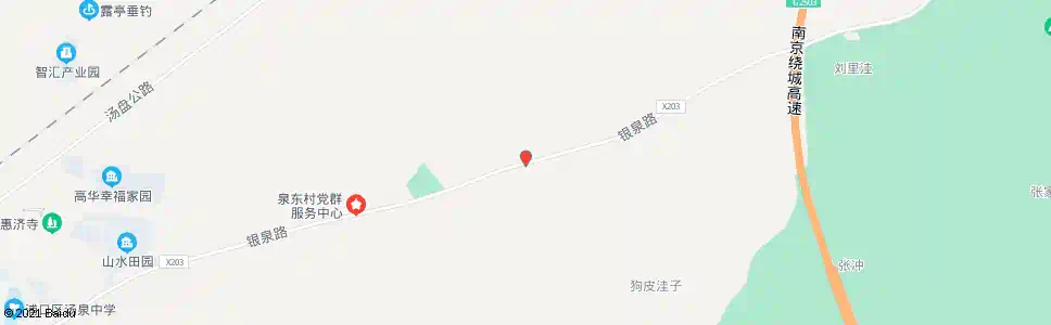 南京百家山_公交站地图_南京公交_妙搜公交查询2025