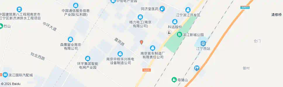 南京天成路喜燕路_公交站地图_南京公交_妙搜公交查询2025