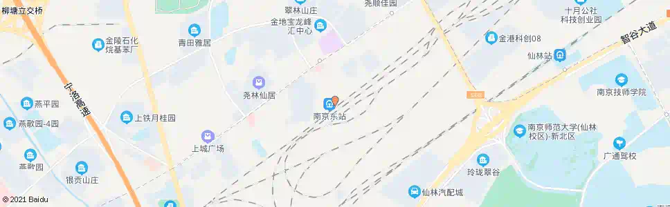 南京恒通大道东_公交站地图_南京公交_妙搜公交查询2025