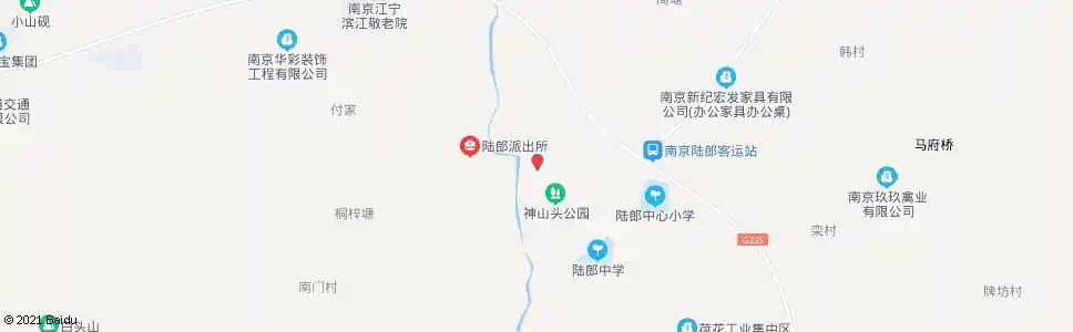 南京陆郎菜场_公交站地图_南京公交_妙搜公交查询2025