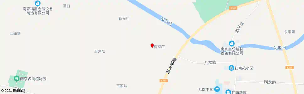 南京梅家庄_公交站地图_南京公交_妙搜公交查询2025