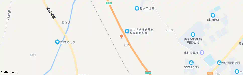南京尧上_公交站地图_南京公交_妙搜公交查询2025
