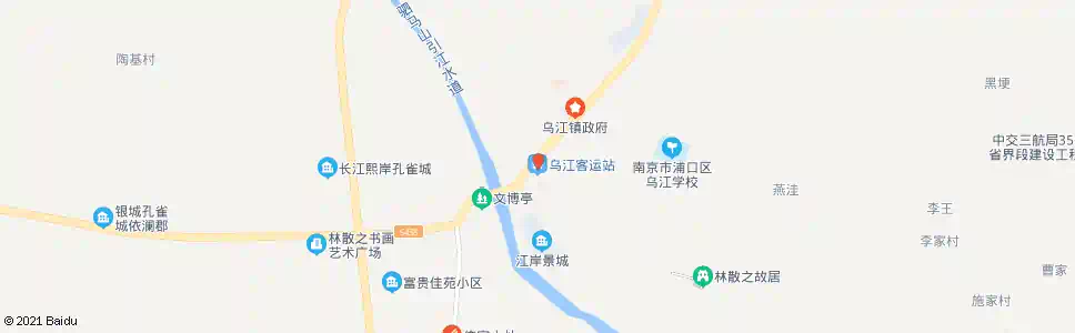 南京乌江客运站_公交站地图_南京公交_妙搜公交查询2025