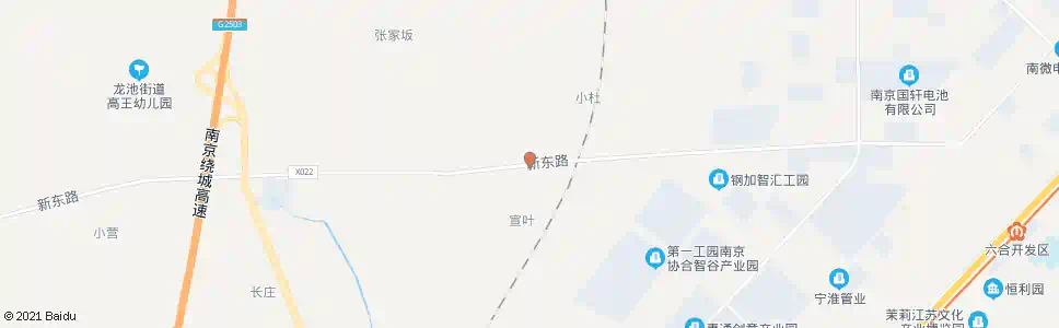 南京宣叶村_公交站地图_南京公交_妙搜公交查询2025