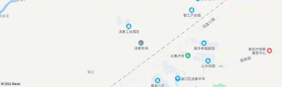 南京汤泉农场_公交站地图_南京公交_妙搜公交查询2025