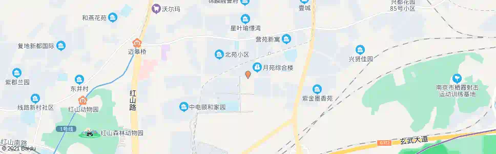 南京月苑小区南_公交站地图_南京公交_妙搜公交查询2025
