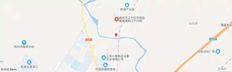 南京江宁街道北_公交站地图_南京公交_妙搜公交查询2025