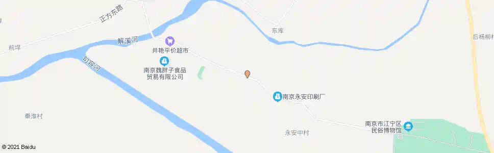 南京永安西_公交站地图_南京公交_妙搜公交查询2025