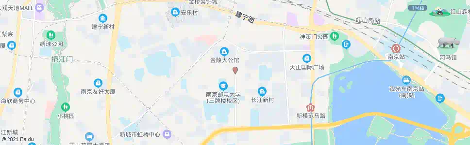 南京南瑞路紫竹林_公交站地图_南京公交_妙搜公交查询2025