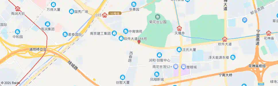 南京花神家具港_公交站地图_南京公交_妙搜公交查询2025